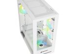 Sharkoon PC Gehäuse Rebel C60 White RGB ATX weiß