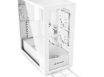 Sharkoon PC Gehäuse Rebel C60 White RGB ATX weiß