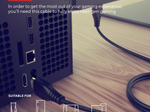 Trust Gaming GXT 731 Ruza Ultraschnelles HDMI-Kabel - Schwarz
