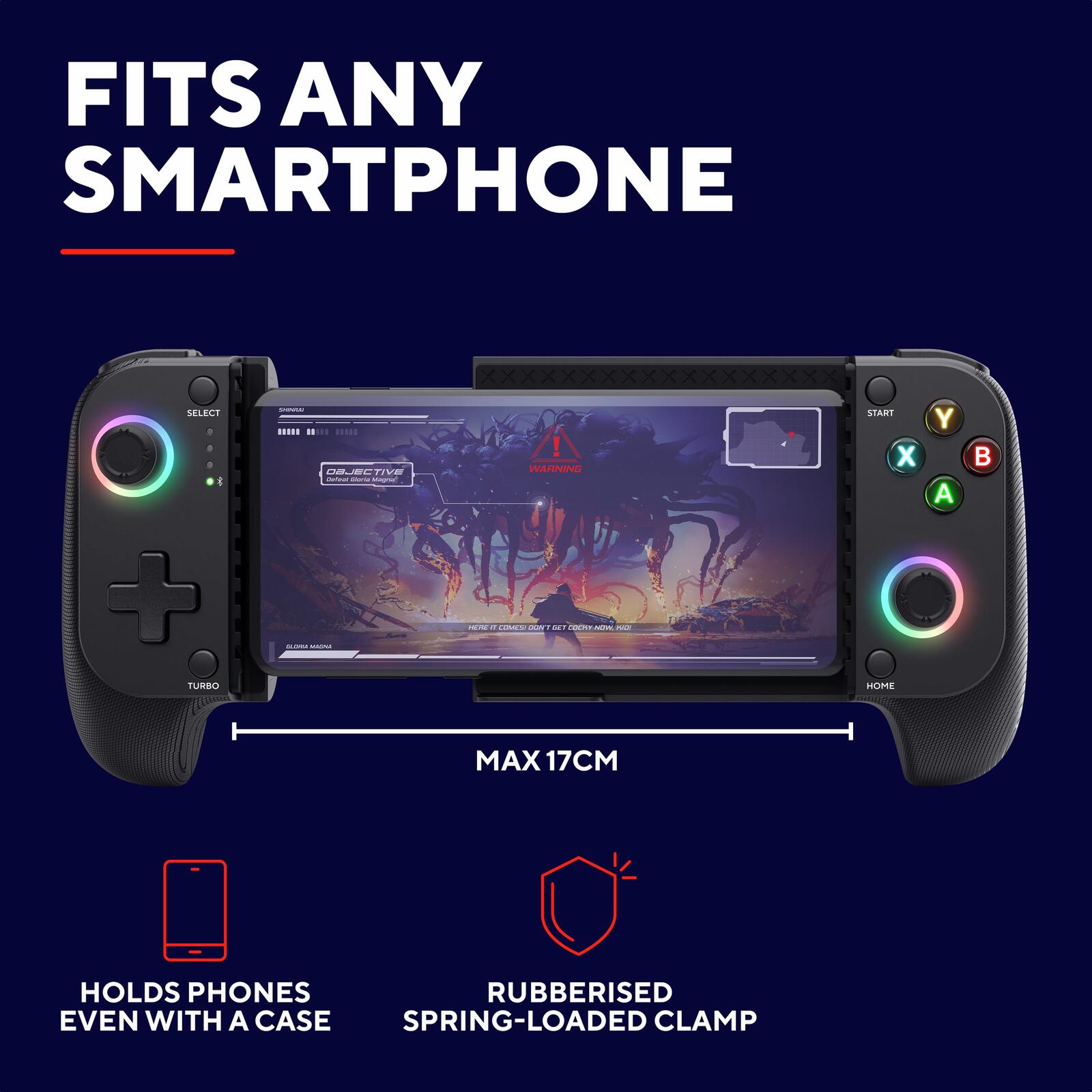 Trust Gaming GXT 735 Mylox Kabelloser mobiler Gaming-Controller - Schwarz