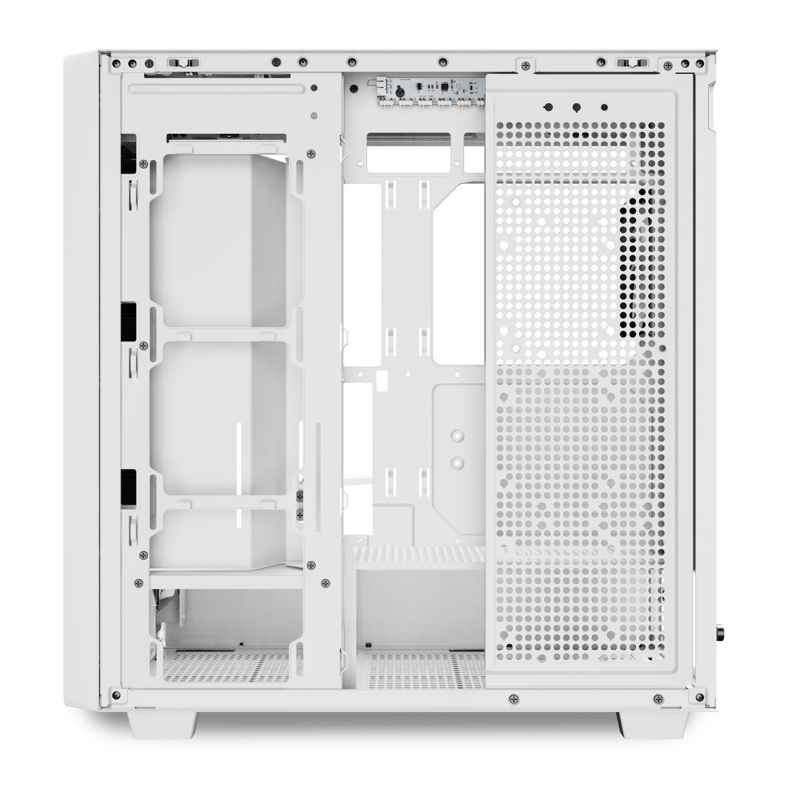 Sharkoon PC Gehäuse Rebel C70G RGB White ATX weiß