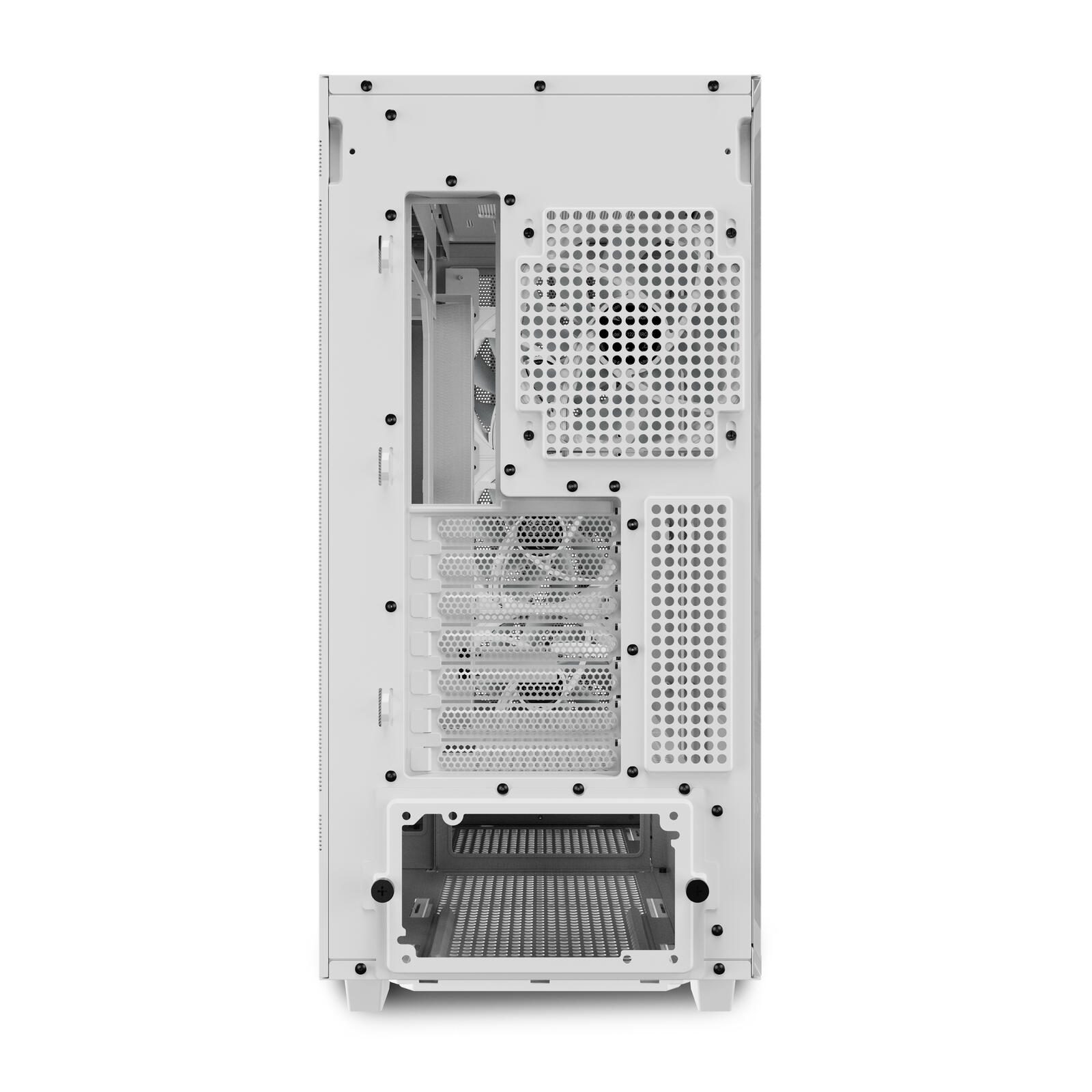 Sharkoon PC Gehäuse Rebel C70G RGB White ATX weiß