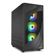 Sharkoon PC Gehäuse Rebel C80M RGB ATX schwarz