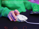 Trust GXT924W Ybar+ Hochleistungsfähige Gaming-Maus - Weiß