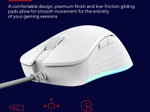 Trust GXT924W Ybar+ Hochleistungsfähige Gaming-Maus - Weiß