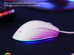 Trust GXT924W Ybar+ Hochleistungsfähige Gaming-Maus - Weiß