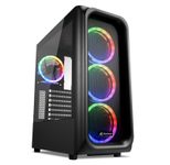 Sharkoon PC Gehäuse TK5M RGB ATX schwarz