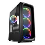 Sharkoon PC Gehäuse TK5M RGB ATX schwarz