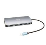 I-TEC USB-C Metal Nano 3x Display Docking Station mit Power Delivery 100W