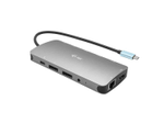 I-TEC USB-C Metal Nano 3x Display Docking Station mit Power Delivery 100W