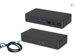 I-TEC USB-A/ USB-C/ Thunderbolt 3 Professional Dual 4K Display Docking Station