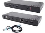 I-TEC USB 3.0/USB-C/Thunderbolt Dual Displlay Docking Station mit Power Delivery 100W