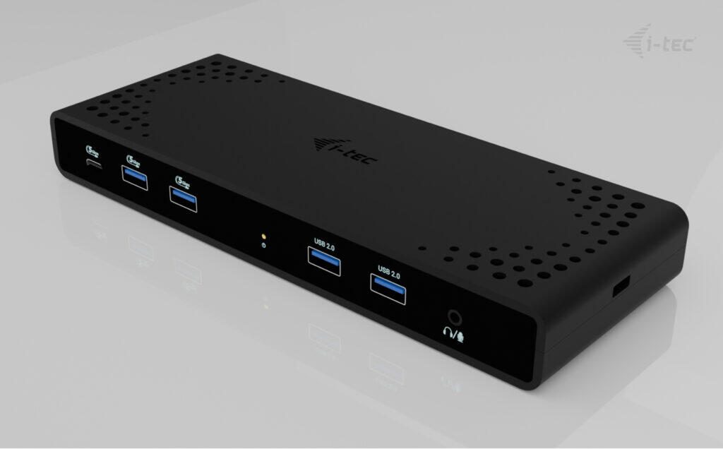 I-TEC Universal Dual 4K Display Docking Station mit Power Delivery 85W