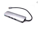 I-TEC USB C Metal Nano Docking Station mit Power Delivery 100W
