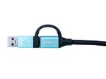 I-TEC USB-C auf USB-C Kabel mit integriertem USB 3.0 Adapter 100cm