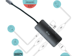 I-TEC USB C Metal Nano Docking Station mit Power Delivery 100W