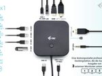 I-TEC USB-C HDMI Dual Docking Station mit Power Delivery 100 W