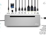 I-TEC USB-C Metal Ergonomic Docking Station mit Power Delivery 100W