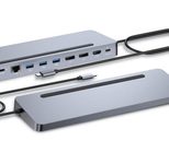 I-TEC USB-C Metal Ergonomic Docking Station mit Power Delivery 100W