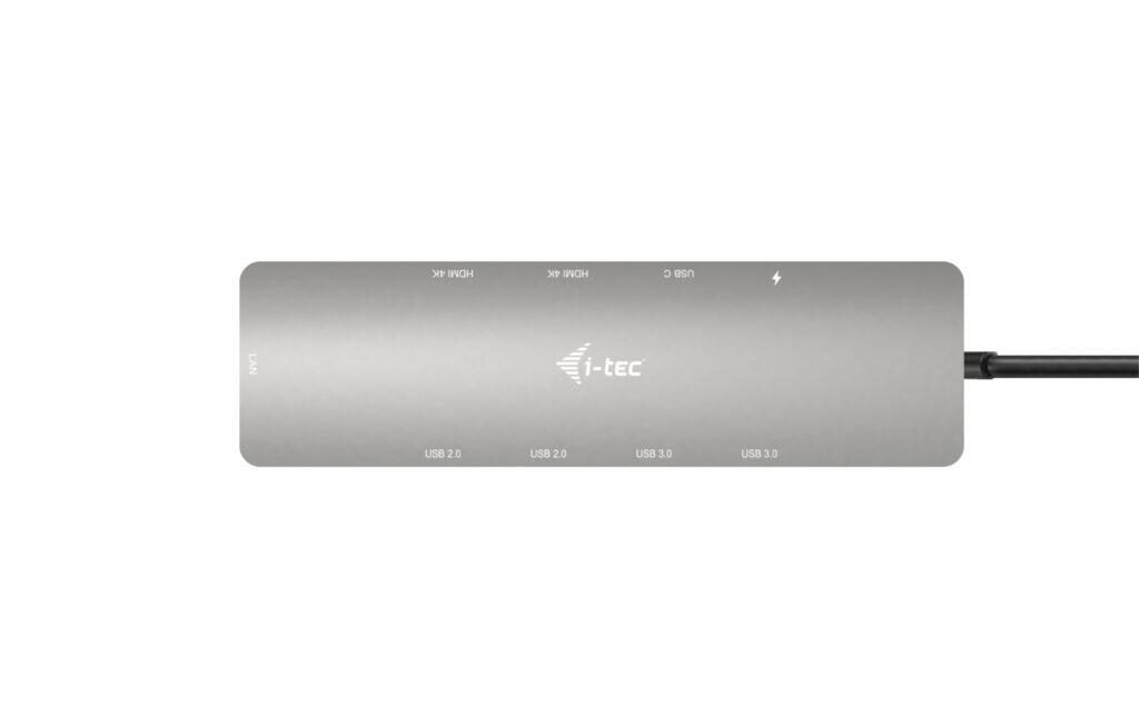 I-TEC USB-C Metal Nano Docking Station mit Power Delivery 100W