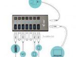 I-TEC USB-A Charging HUB 7 Port mit externem Netzadapter 36W