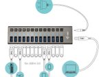 I-TEC USB-A Charging Hub 13 Port mit Netzteil 60W