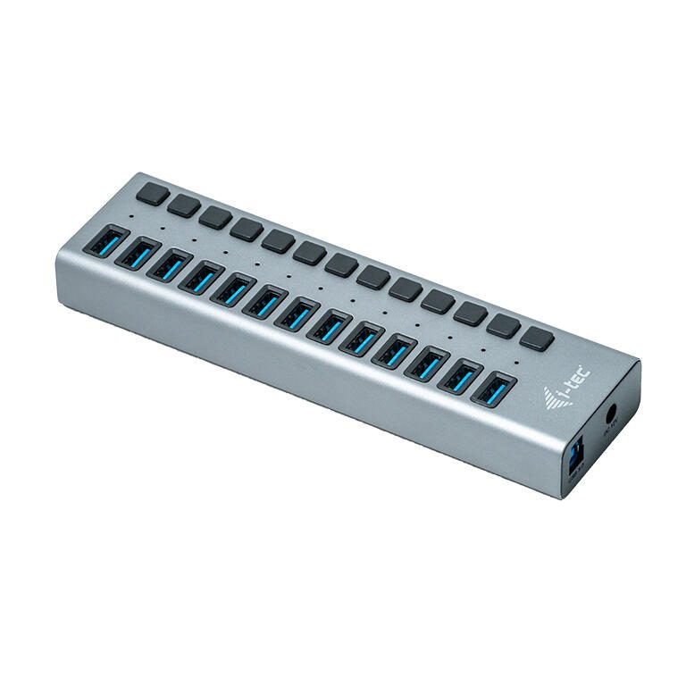 I-TEC USB-A Charging Hub 13 Port mit Netzteil 60W