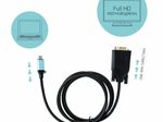 I-TEC USB-C zu VGA Kabel Adapter 150cm