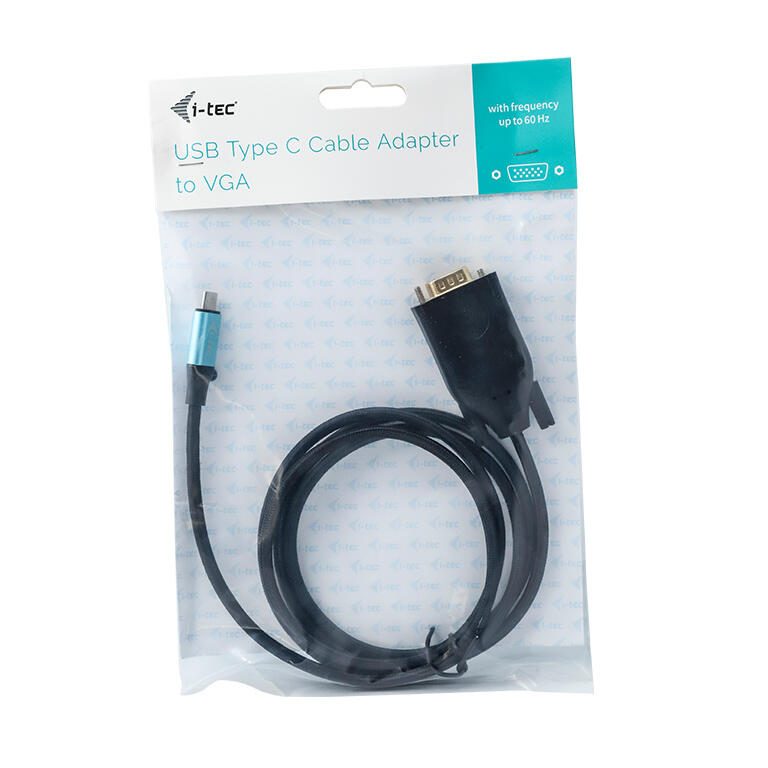 I-TEC USB-C zu VGA Kabel Adapter 150cm