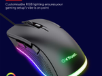 Trust Gaming GXT 922 Ybar Gaming-Maus - Schwarz