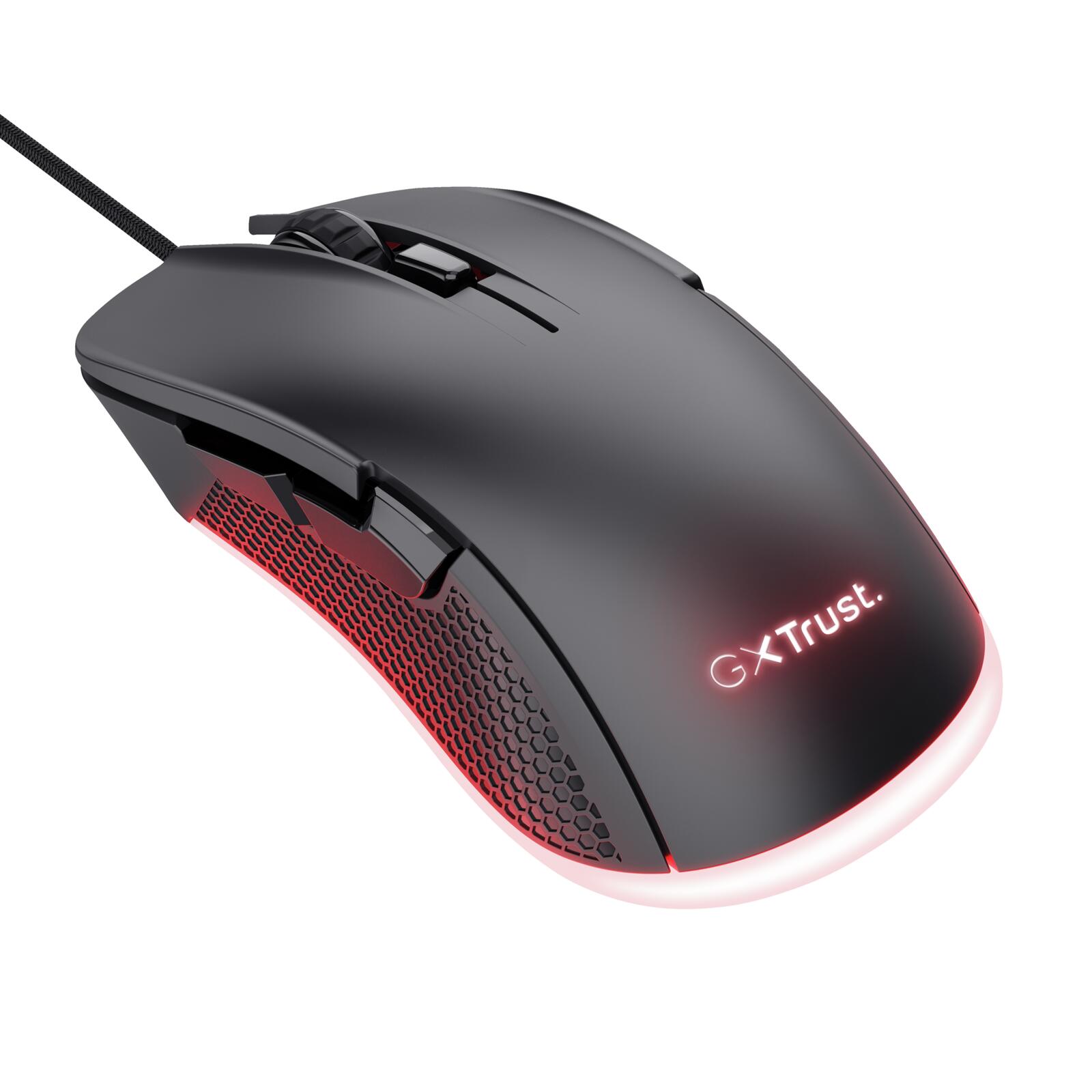 Trust Gaming GXT 922 Ybar Gaming-Maus - Schwarz