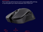 Trust Gaming GXT 923 Ybar Kabellose Gaming-Maus - Schwarz