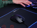 Trust Gaming GXT 923 Ybar Kabellose Gaming-Maus - Schwarz