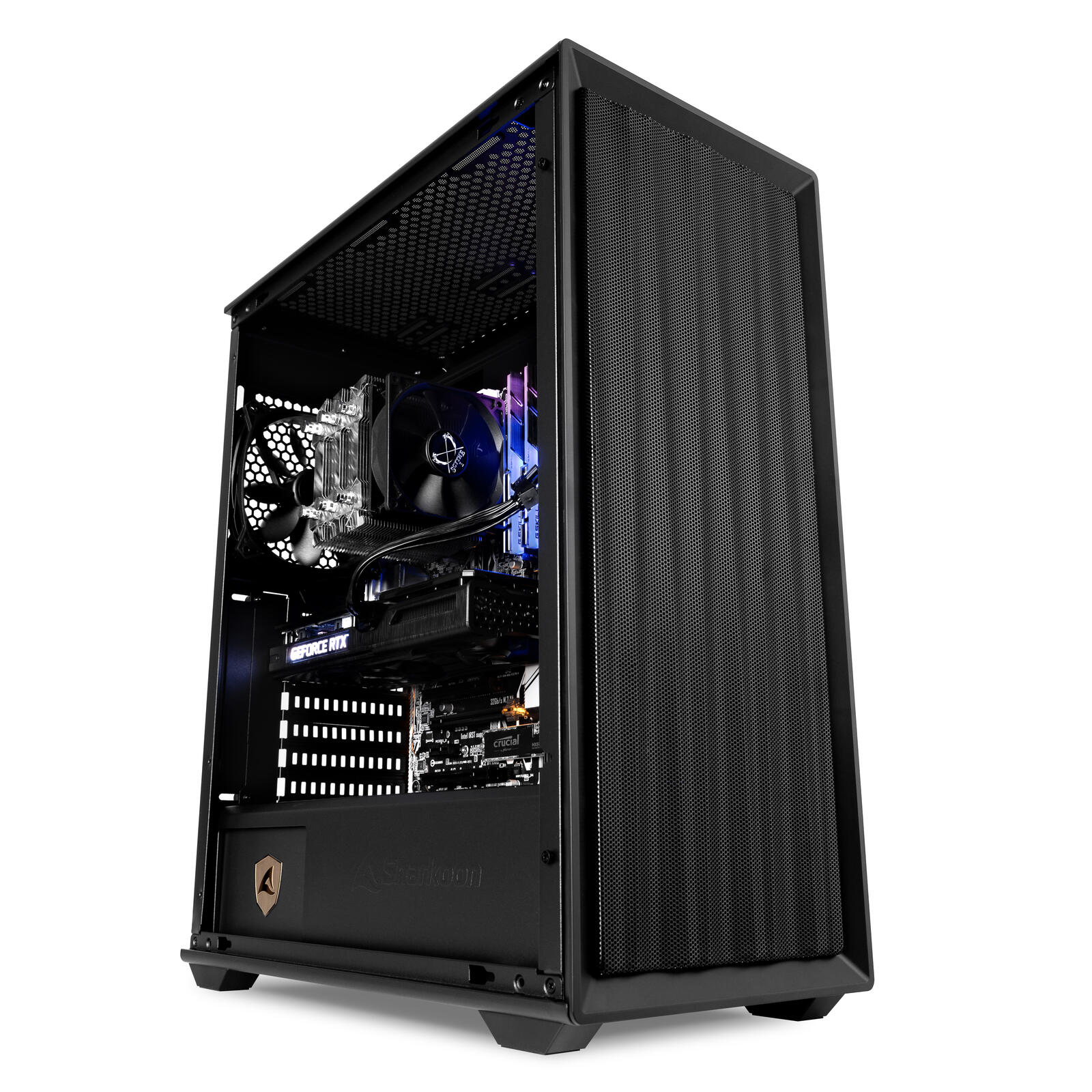 Sharkoon PC Gehäuse VK3 Black ATX schwarz