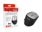 Equip kabellose Maus mit Dual Connect USB-A/C - Schwarz