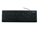 MediaRange MROS101-UK kabelgebundene Tastatur - QWERTY UK - schwarz