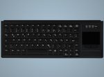 Active Key IndustrialKey AK-4400-G Tastatur mit Touchpad - QWERTZ Deutsch - Schwarz