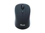 Equip Optische Mini Maus kabellos, schwarz