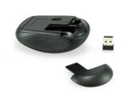 Equip Optische Mini Maus kabellos, schwarz