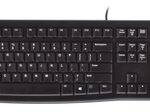 Logitech K120 Corded Keyboard kabelgebundene Tastatur - QWERTY US - schwarz