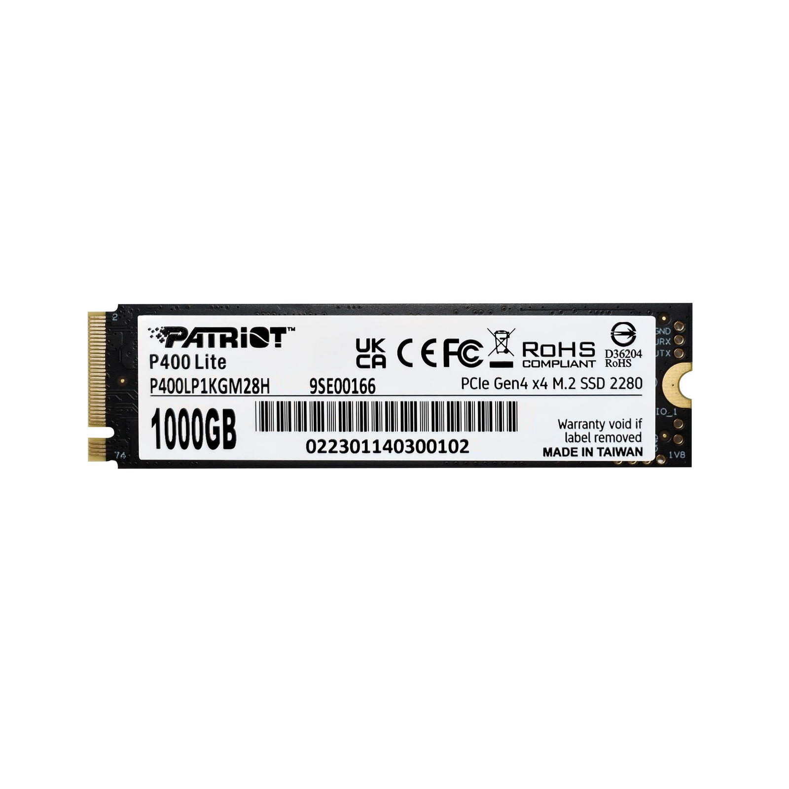Patriot Memory P400 Lite M.2 SSD - 1 TB