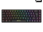 Sharkoon PureWriter W65 Tastatur Kailh Red - DE Layout, Schwarz