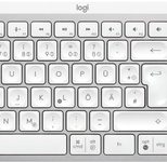 Logitech MX Keys S kabellose Tastatur - QWERTZ DE - hellgrau