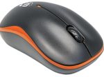 Manhattan Success kabellose Maus- Schwarz/Orange