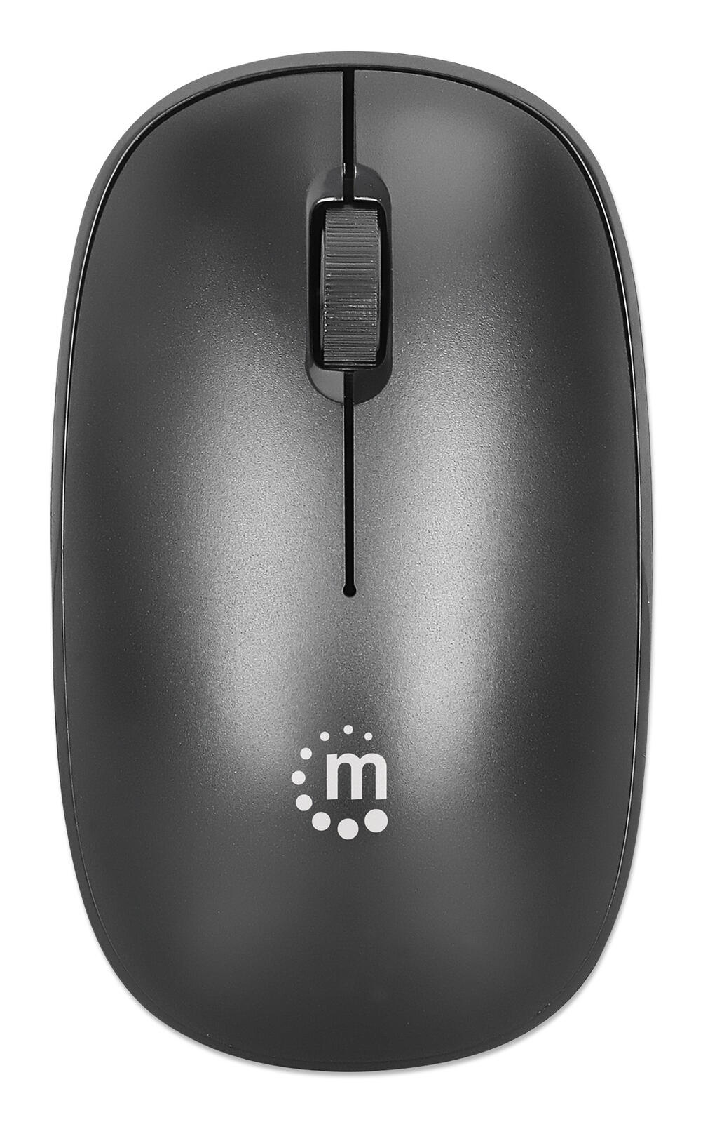 Manhattan MW3050 kabellose Maus - Schwarz
