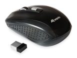Equip kabellose Reisemaus mit 4 Tasten, schwarz