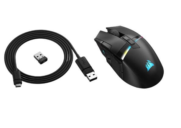 Corsair Gaming Darkstar kabellose Maus, schwarz