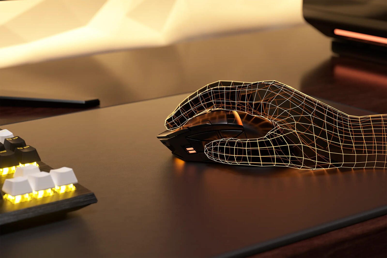 Corsair Gaming Darkstar kabellose Maus, schwarz