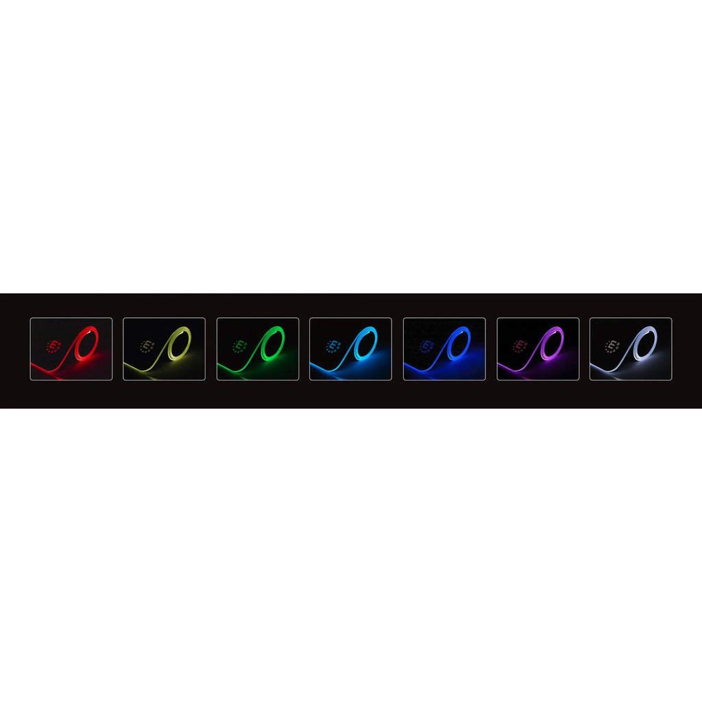 Manhattan RGB LED Gaming-Mauspad - XXL - Schwarz