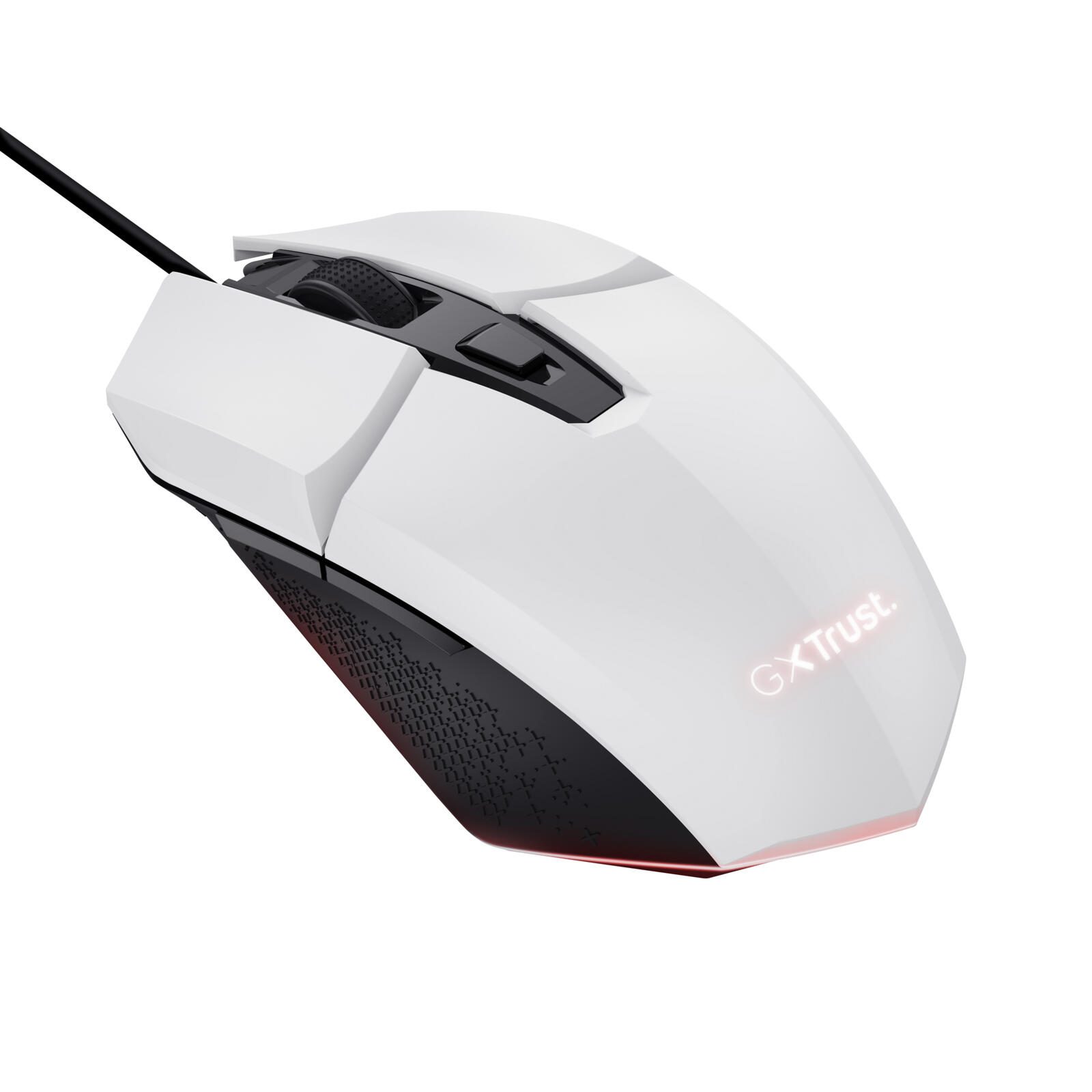 Trust Gaming GXT 109W Felox Beleuchtete Gaming-Maus - Weiß